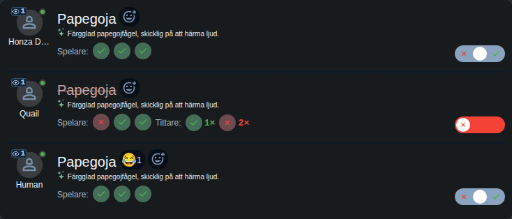 En åskådares röst